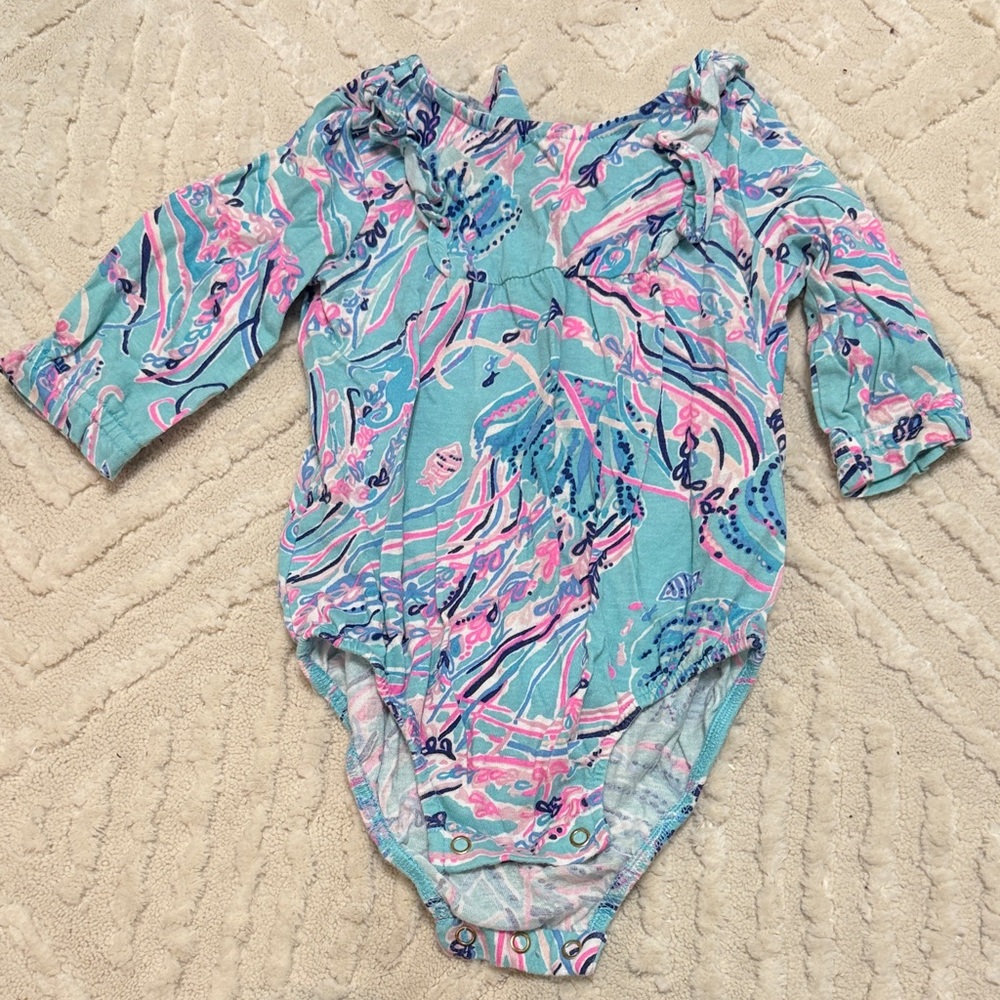 Lilly Pulitzer Kids Shirt in Pink and Blue